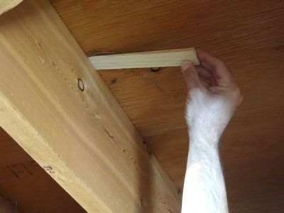 Insert Shims into the Gaps