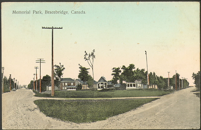 Memorial Park, Bracebridge, Canada