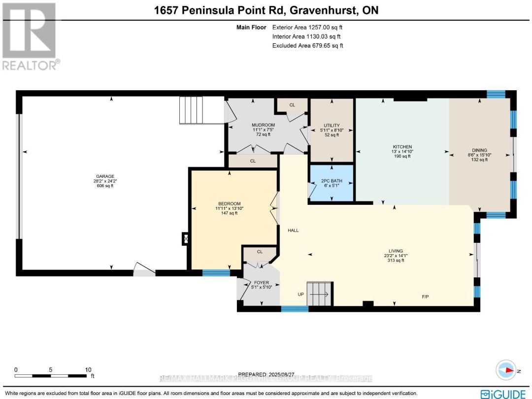 1657 PENINSULA POINT ROAD, 