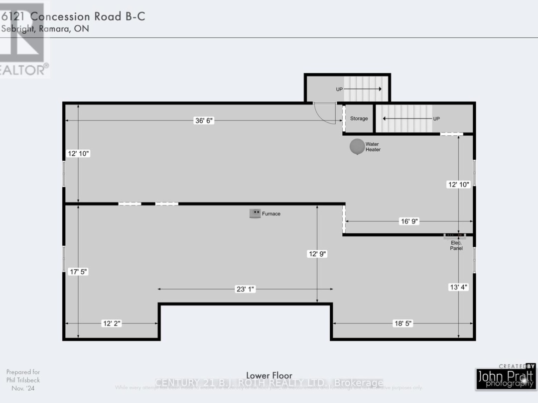 6121 CONCESSION B C ROAD, 