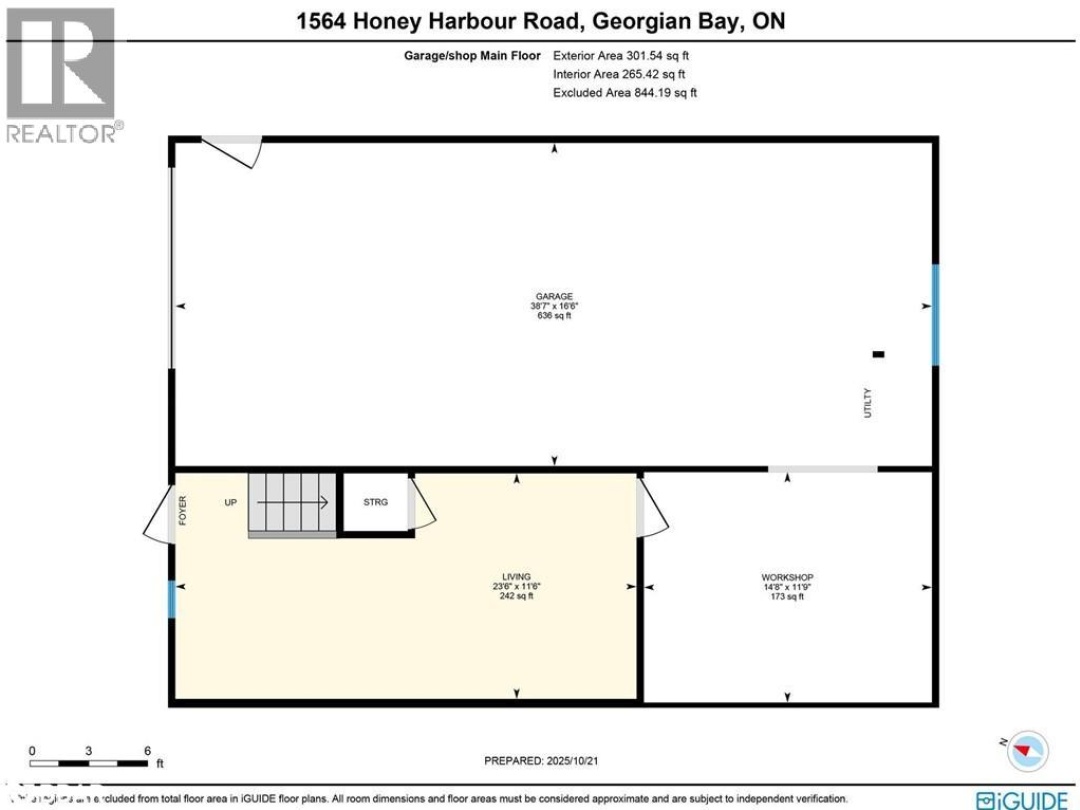 1564 HONEY HARBOUR ROAD, 