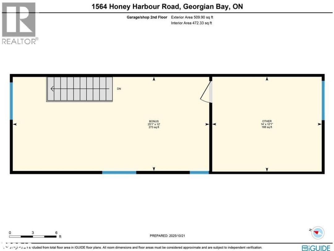 1564 HONEY HARBOUR ROAD, 