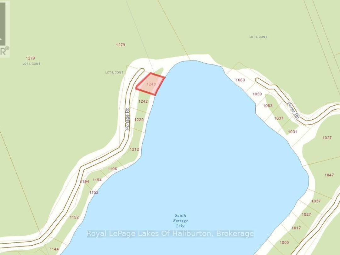 1248 Portage Road, Portage Lake