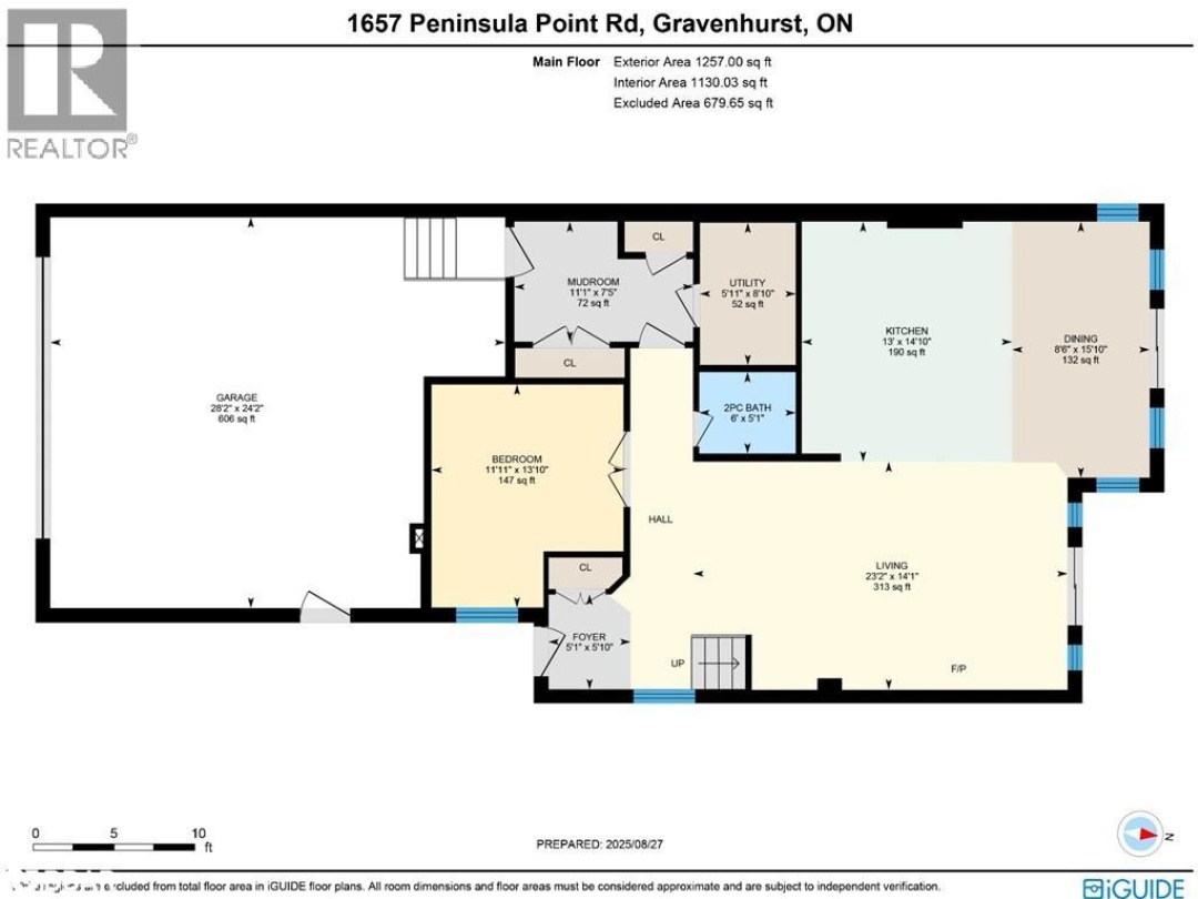 1657 PENINSULA POINT Road, 