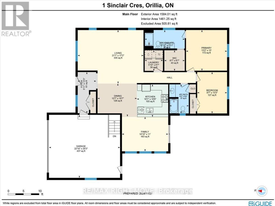 1 SINCLAIR CRESCENT, 