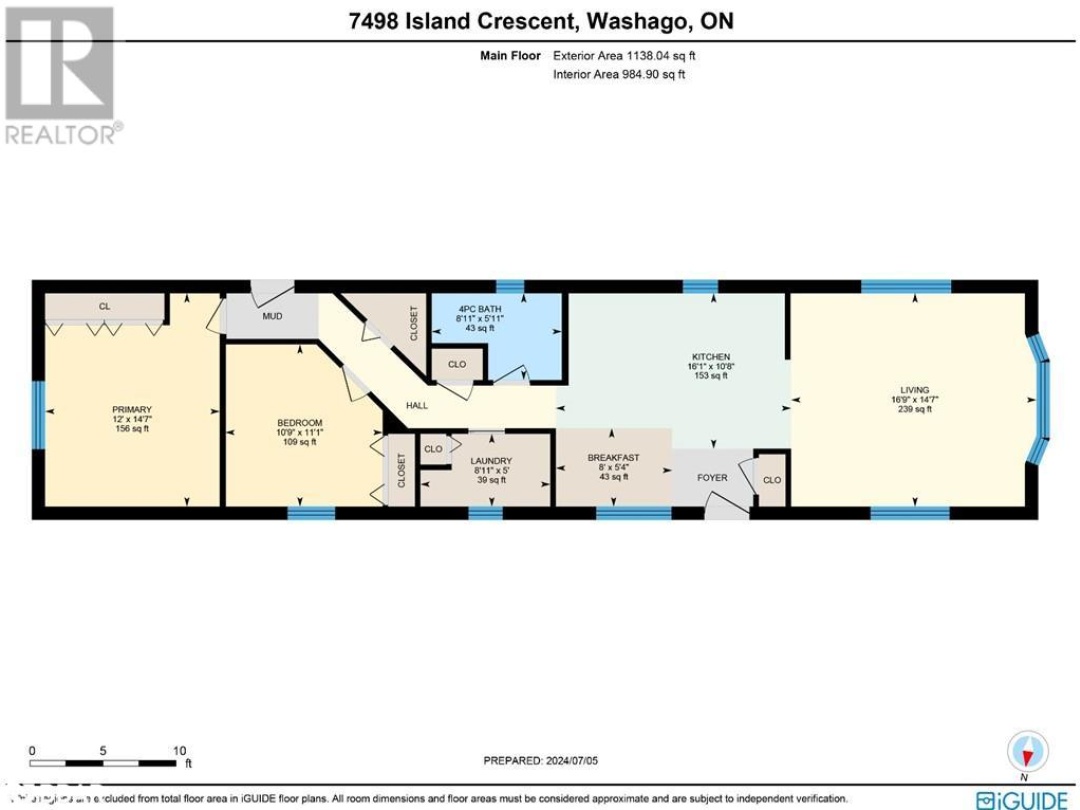 7498 ISLAND Crescent, Black River