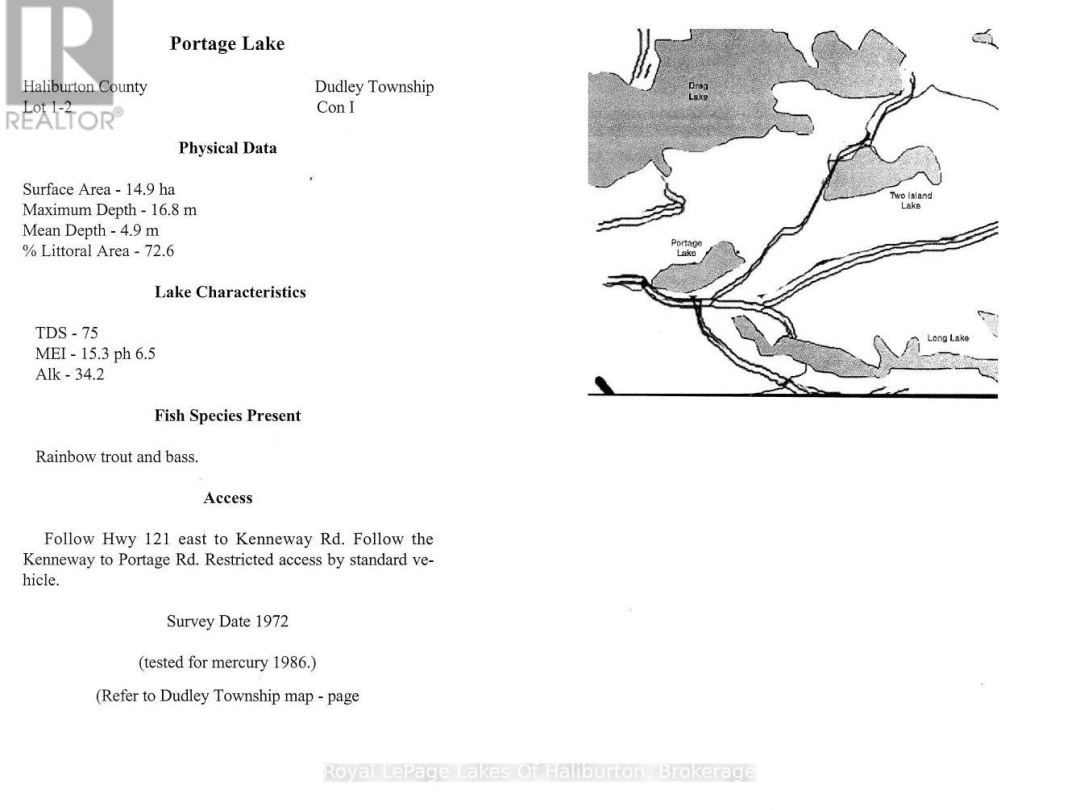 1248 Portage Road, Portage Lake