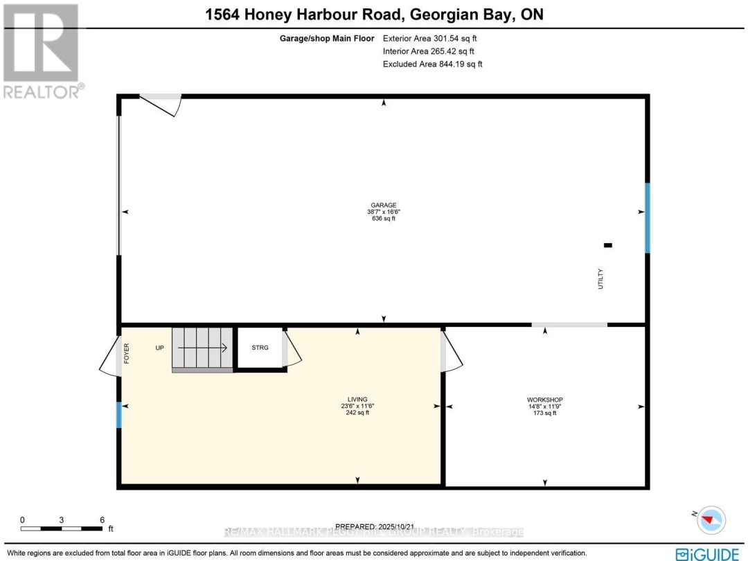 1564 HONEY HARBOUR ROAD, 