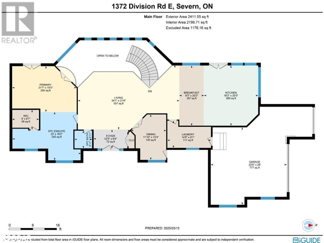 1372 Division Road East, Pond 